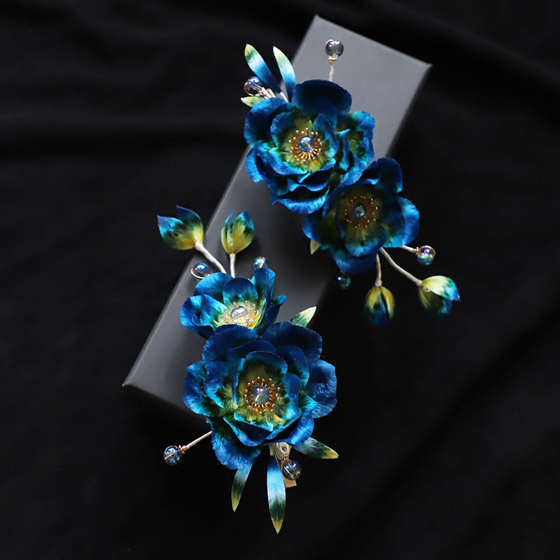 chinese hair clip​ Ronghua Flower Chinese Accessories for Hair 