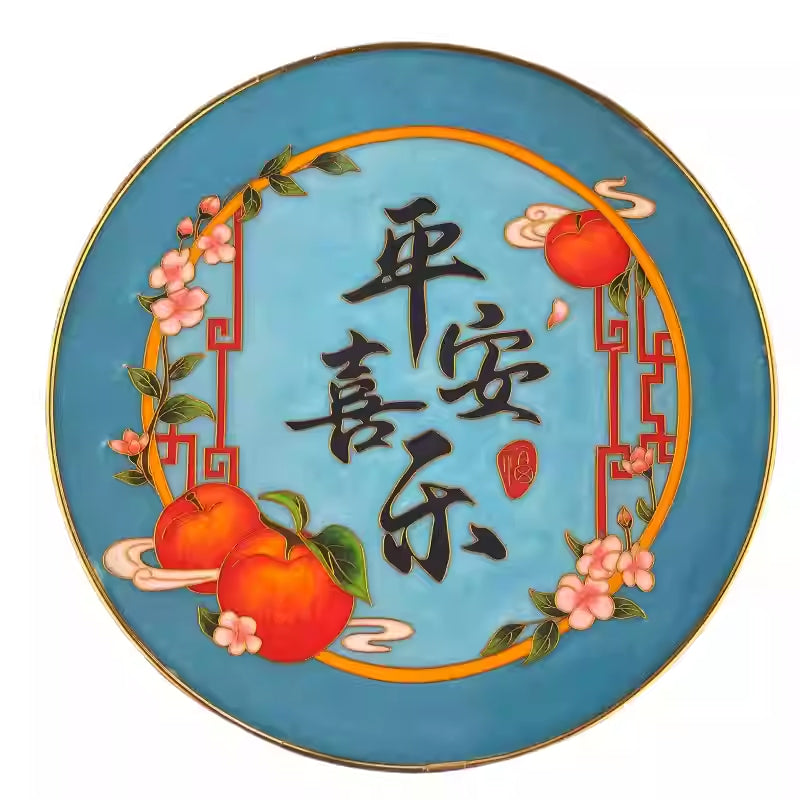 happy chinese new year greetings​ Chinese Cloisonne Art Kit Chinese New Year Greetings Cloisonné Kit Cloisonne Painting DIY Art Kit