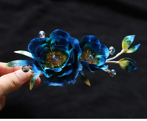 Rong Hua Flower Hair Clip Chinese hair Accessories chinese traditional accessories​