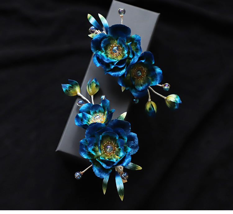 Rong Hua Flower Hair Clip Chinese hair Accessories chinese hairpiece​