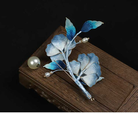 Rong Hua Flower Brooch Ronghua Flower Pins Chinese Jewelry Chinese Accessories Flower Brooch Pin floral brooch​