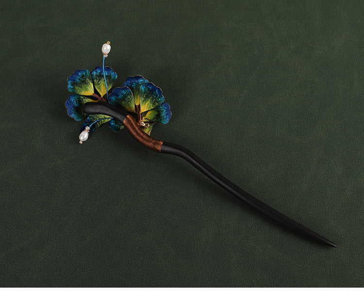 Chinese Hair Chopsticks Rong Hua Flower chinese hair stick