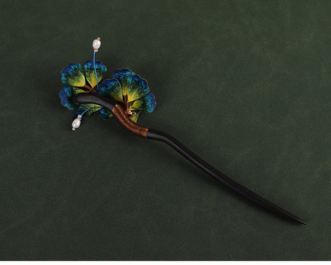 Chinese Hair Chopsticks Rong Hua Flower chinese hair stick