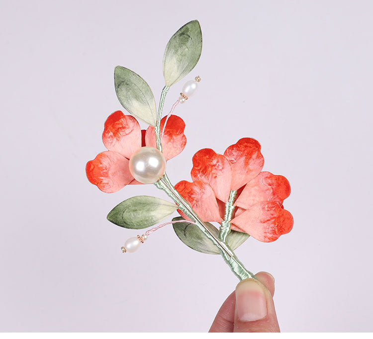 Rong Hua Flower Brooch Ronghua Flower Pins flower pins for dresses​ Chinese Jewelry Chinese Accessories Flower Brooch Pin