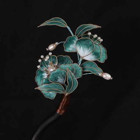 Chinese Accessories Ronghua Wooden Hair Pin chinese new year hair accessories​