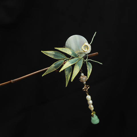 Chinese Hair Chopsticks Rong Hua Flower Chinese Hair Sticks 